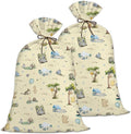 BBSTARING 2 Pcs Winnie Extra Large Plastic Gift Bag, Bear Oversized Favors Gift Bags, Pooh Large Gift Wrapping Bags for Baby Shower Gender Reveal Birthday, Party Favors Supplies Decoration, 56" x 36"