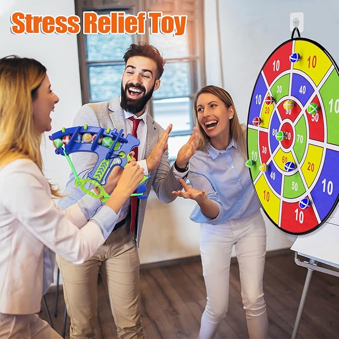 BooTaa 29" Large Dart Board for Kids, Kids Dart Board with Sticky Balls, Boys Toys, Indoor/Sport Outdoor Fun Party Play Game Toys, Birthday Gifts for 3 4 5 6 7 8 9 10 11 12 Year Old Boys Girls