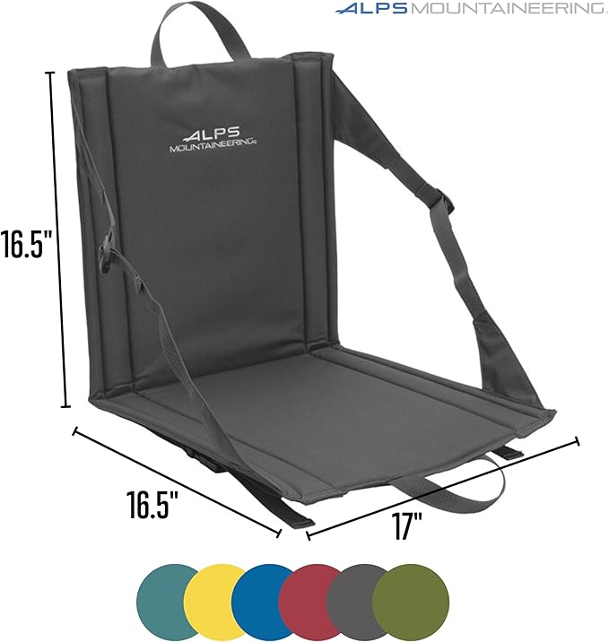ALPS Mountaineering Weekender Camp Seat, One Size, Teal - New