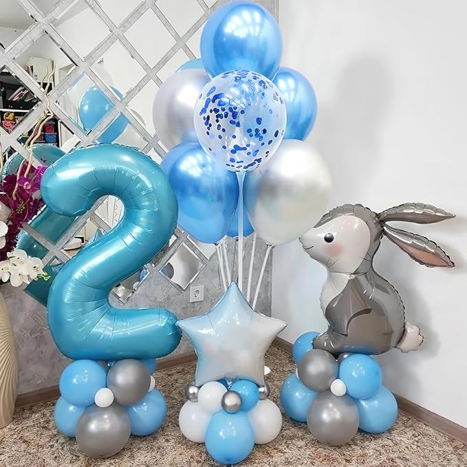 Balloon Stand kit 8 Sets 22 Pcs Balloon Stands for Table Decorations for Party Balloon Centerpieces for Tables Happy Birthday Table Decorations Balloon Holders for Table Tape Strip Glue Point Clips