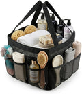 Mesh Shower Caddy Portable for College Dorm Room Essentials, 8-Pocket Quick Dry Hanging Shower Tote Bag with 2 Handles for Beach, Swimming, Gym, Travel Essentials