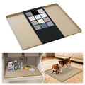 Waterproof Silicone Under Sink Mat 25'' x 22'' Shelf Liner for Kitchen and Bathroom (550 sq inch)