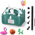 4-in-1 Balloon Pump Electric Balloon Pump Inflador De Globos Electrica Sports Balls Pump for All Balloons Latex Foil 260q Mylar Balloon, Air Cushion Pool Float Yoga Ball Inflator Balloon Machine