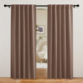 Blackout Curtains 80 inches Long for Bedroom Living Dining Room (2 Count)