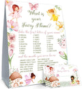Fairy Party Decorations,Fairy First Birthday Decorations,Fairy Party Games,Birthday Games for Kids Party,Fun for Adults & Kids Game,What's Your Fairy Name Game