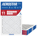 Air Filter 8x12x1 MERV 11 AC Filter (4 Count)