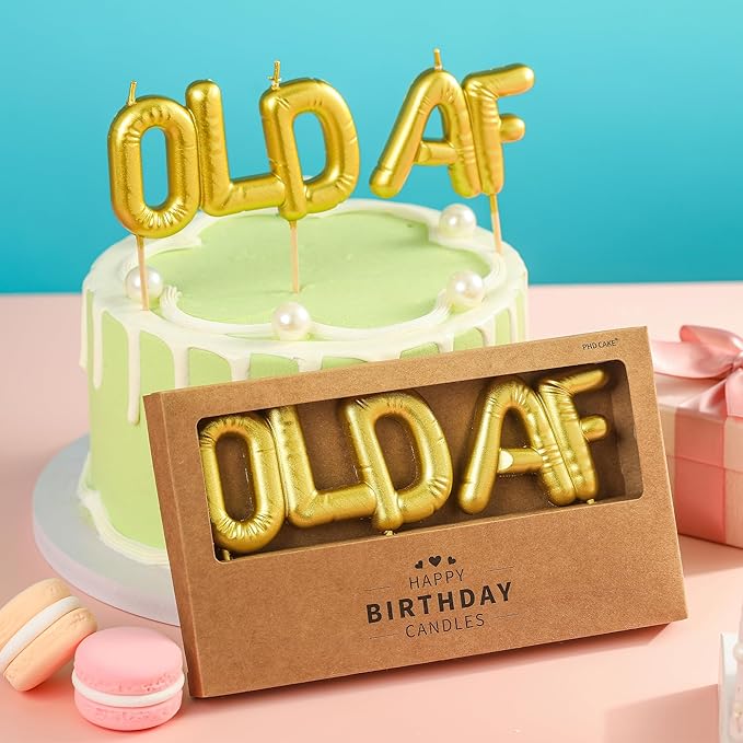 PHD CAKE Funny Birthday Candles, Comedic Candles, Joke Candles, Party Celebration