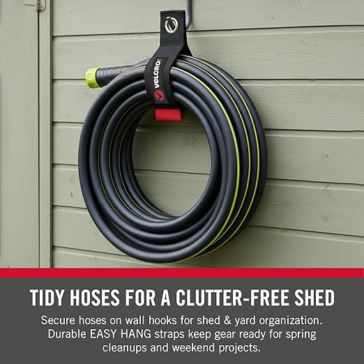 What’s in the box: VELCRO Brand Easy Hang Extension Cord Holder Organizer Variety Pack, 3-pack (10", 14" and 18")
