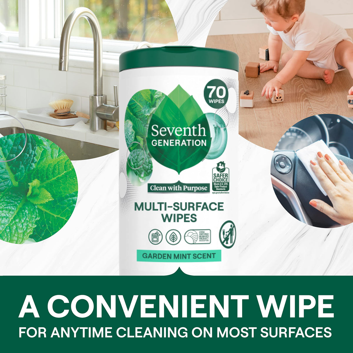 Multi Surface Wipes (420 Count)