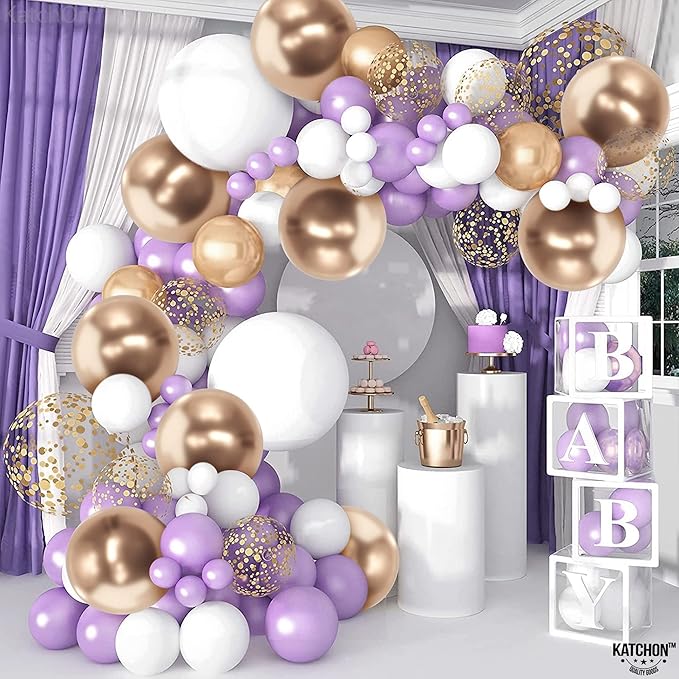 KatchOn, Big 18 Inch Champagne Balloons - Pack of 10 | Champagne Latex Balloons for Graduation Decorations 2025 | Wedding, Birthday Decor, Baby Shower Decorations