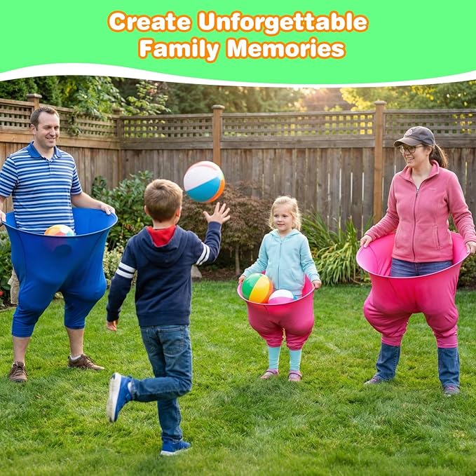 Granny Pants Yard Game for Kids & Adults- Giant Outdoor Carnival Game for Family Parties, Company Team Building, Backyard, Lawn Reunion Fun