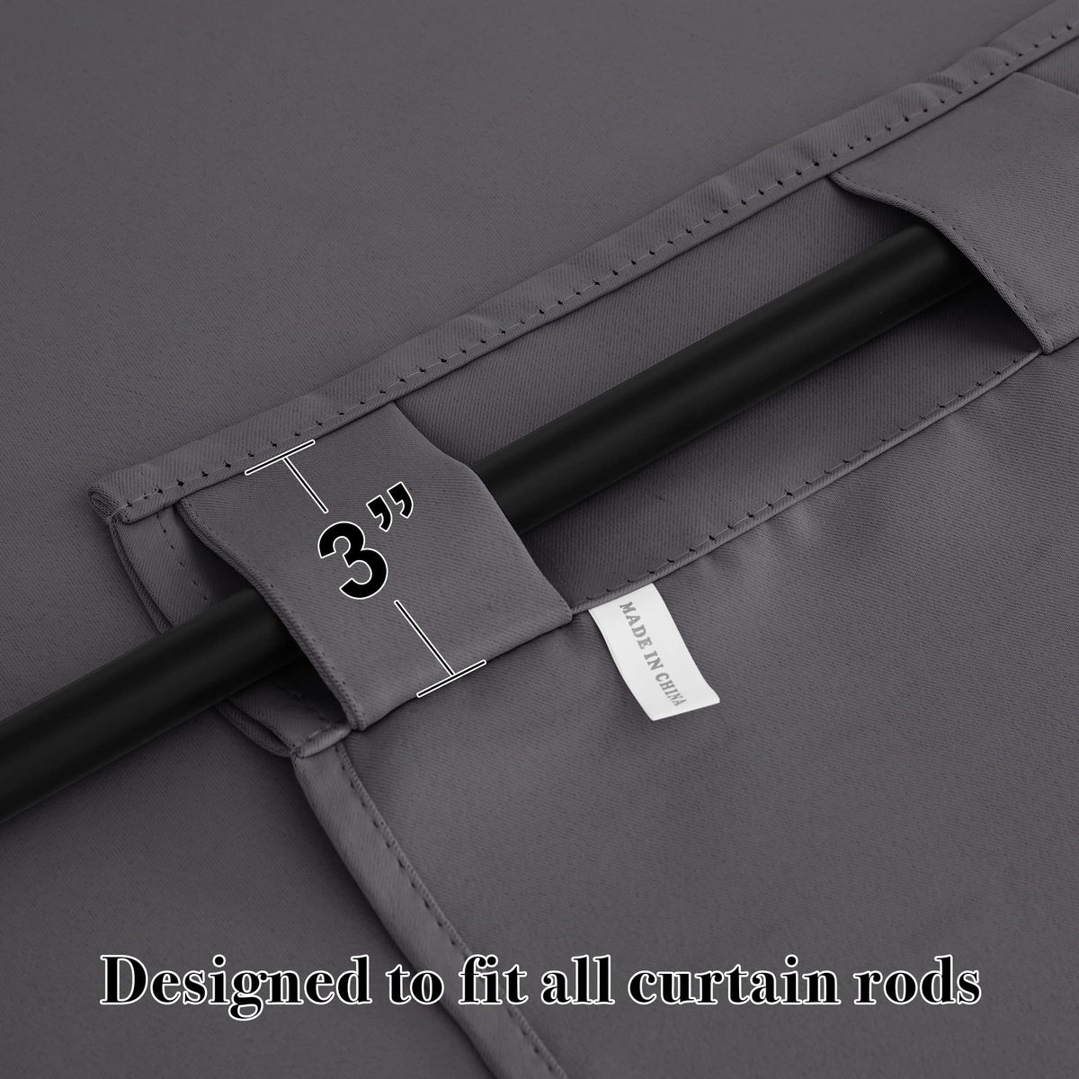 Short Blackout Curtains for Small Kitchen Cafe Bathroom Window