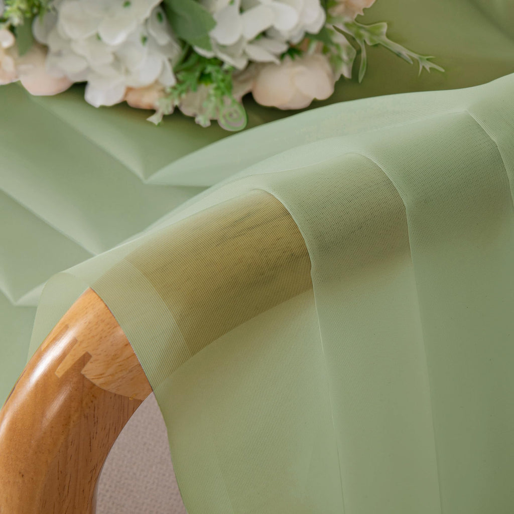 Sheer Curtains 63 Inch Length 2 Panels (2 Count)
