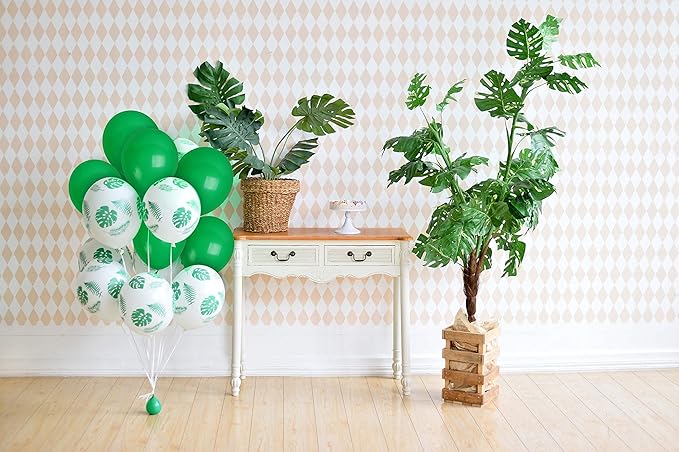Treasures Gifted Emerald Forest Green Balloons 72 Pack - 12 Inch Latex Dark Hunter Green Balloons - Globos Verdes - St. Patricks Day Decorations