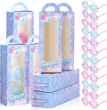 Fuyoooo 24 Pcs Mermaid Party Favor Doll Gift Boxes Include 12 Mermaid Goodie Boxes 12 Sunglasses Gift for Birthday Party Supplies
