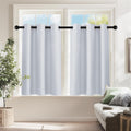 Room Darkening White Curtains (2 Count)