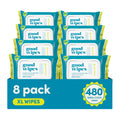 Flushable Wipes (418 Count)