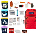 Complete Earthquake Bag - Emergency Kit for Earthquakes, Hurricanes, Wildfires and Other Disasters - Built for 2 Person for a 3 Day Period