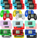 Sinikoro 24Pcs Video Game Party Favors for Kids, Arcade Video Game Birthday Supplies Mini Gaming Console Keychain Classroom Prizes for Boys and Girls