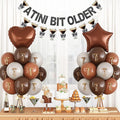 A Tini Bit Older Birthday Decorations Glitter Black Brown White Balloon Set Star Heart Foil Balloons Espresso Martini Glasses Bunting Banner Garland Bachelorette Bridal Shower Cocktail Night Bar Party