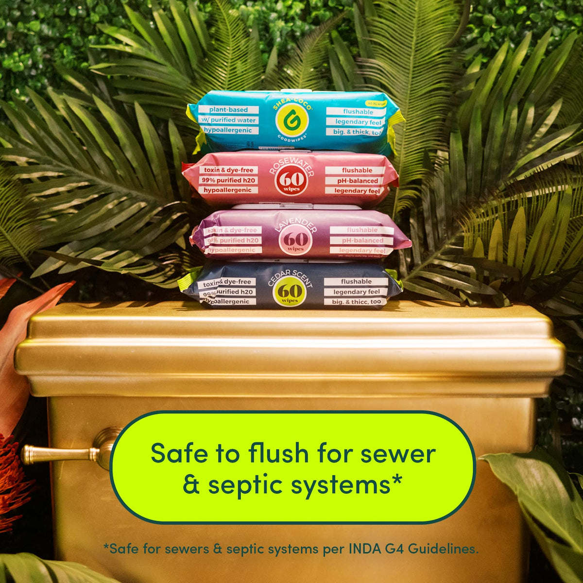 Flushable Wipes (418 Count)