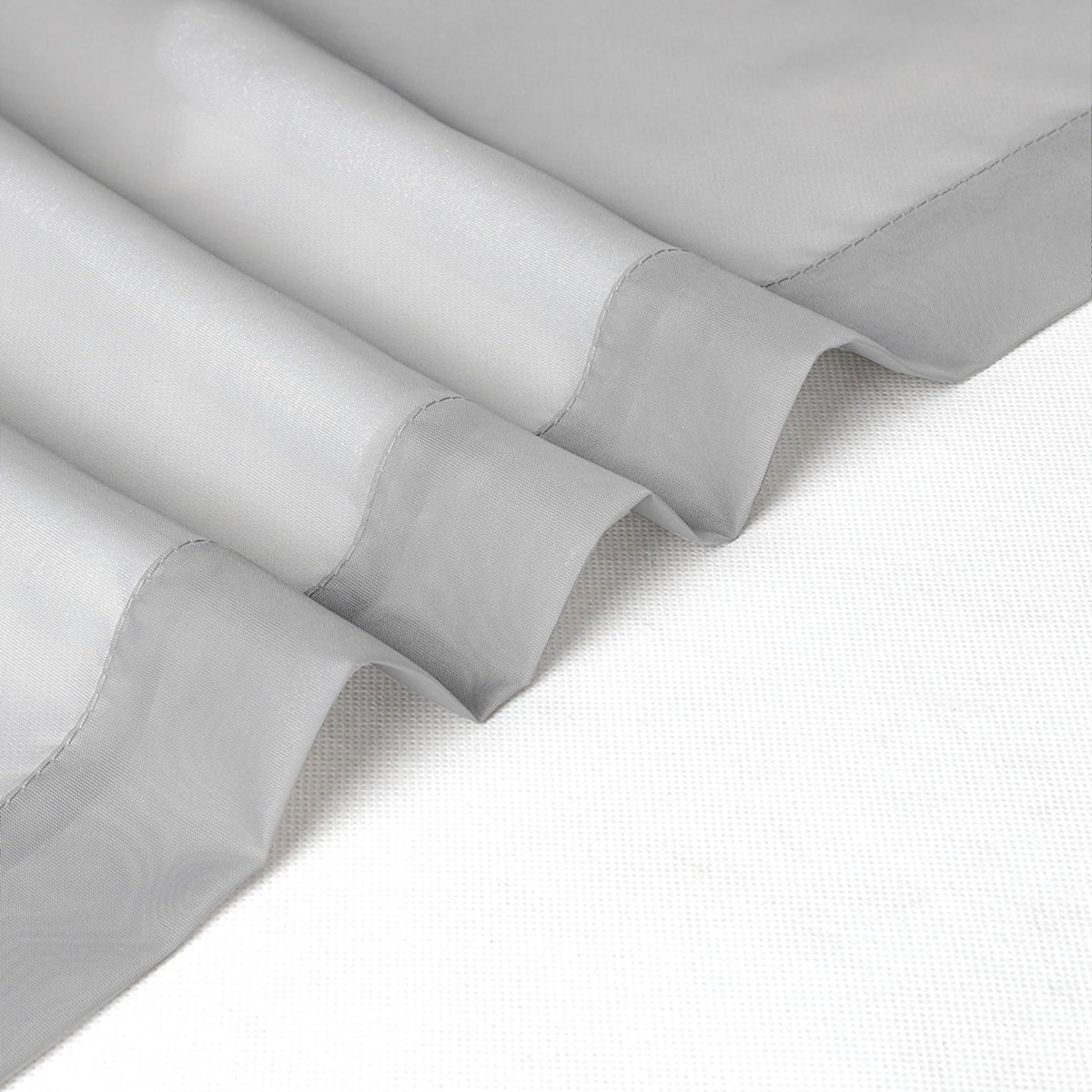 Light Grey Sheer Curtains 30 inch Length 2 Panels (2 Count)