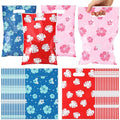 Eccliy 30 Pcs Hawaiian Party Favor Bags Cartoon Luau Goodie Bags Candy Gift with Handle for Animation Theme Part Decoration