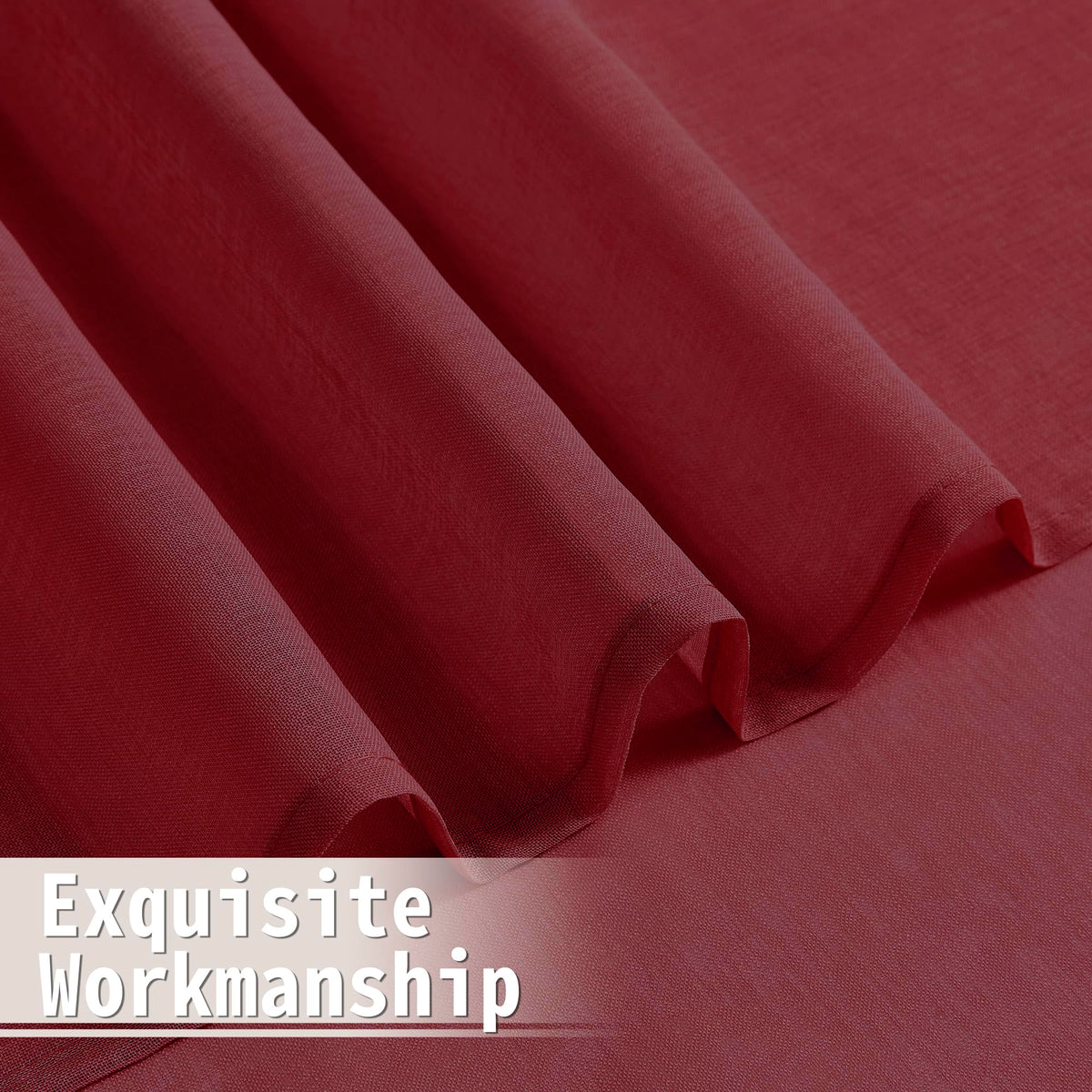 Short Sheer Door Curtains Closet Linen Textured Curtains Sheer Doorway Light Filtering Voile Patio Glass Door Rod Pocket Curtain French Doors