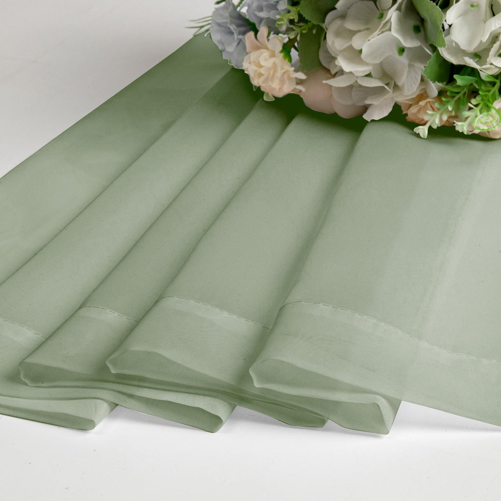 Sheer Curtains 63 Inch Length 2 Panels