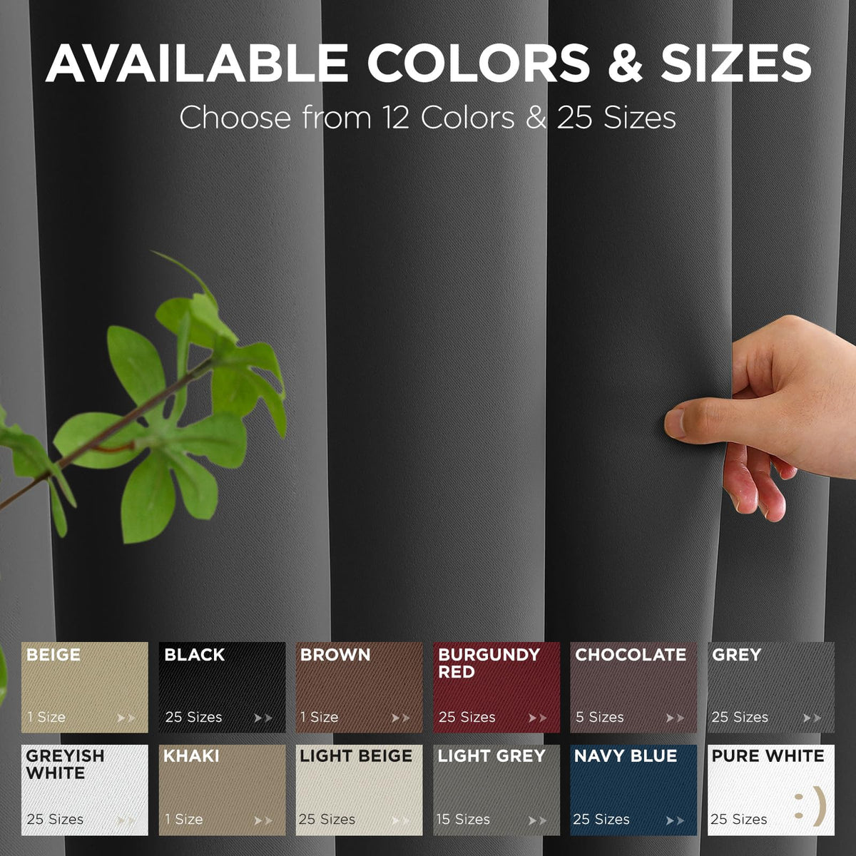 Door Curtain Blackout Curtains for Doorway Privacy Closet Drapes