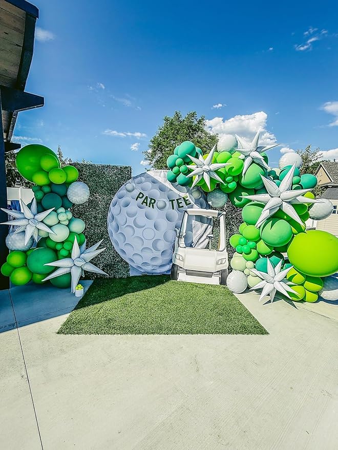 Green Balloons, 50pcs 12 inch Dark Green Emerald Green Lime Green Balloons for St. Patrick's Day Theme Party Supplies Jungle Safari Birthday Party Decorations