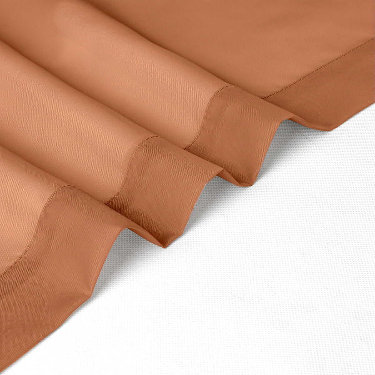 Orange Sheer Curtains 36 inch Length 2 Panels (2 Count)
