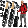 TREKOLOGY Collapsible Trekking Poles | 2-Piece Hiking Set