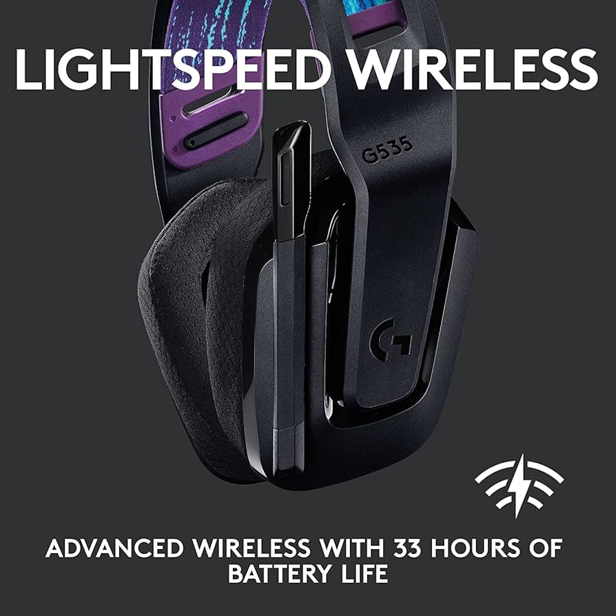 Logitech G535 Wireless Gaming Headset – Used (Without Box) | Wah Gaming Store
